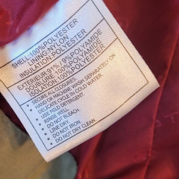 Ariat Women's Sage Green Quilted Chore Jacket Size L - Picture 7 of 7